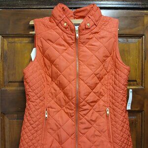 Crown and ivy essential signature women's vest size small
